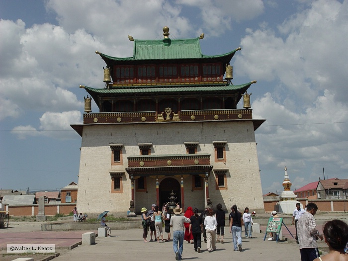 Gandan Monastery, Ulaanbaatar, Mongolia